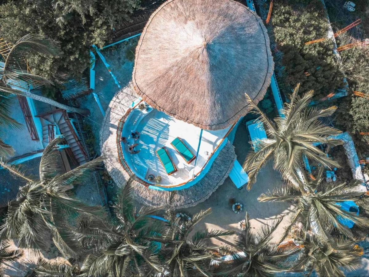 Casa Cacahuate Holbox-Casa Entera Con Jardin-Whole House With Garden Villa Buitenkant foto