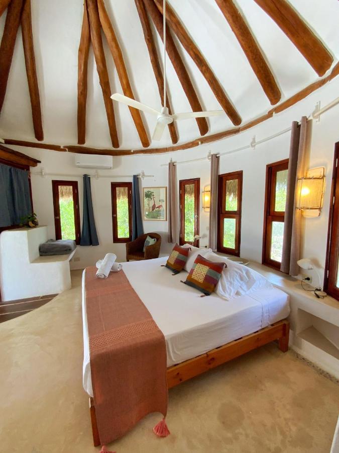 Casa Cacahuate Holbox-Casa Entera Con Jardin-Whole House With Garden Villa Buitenkant foto