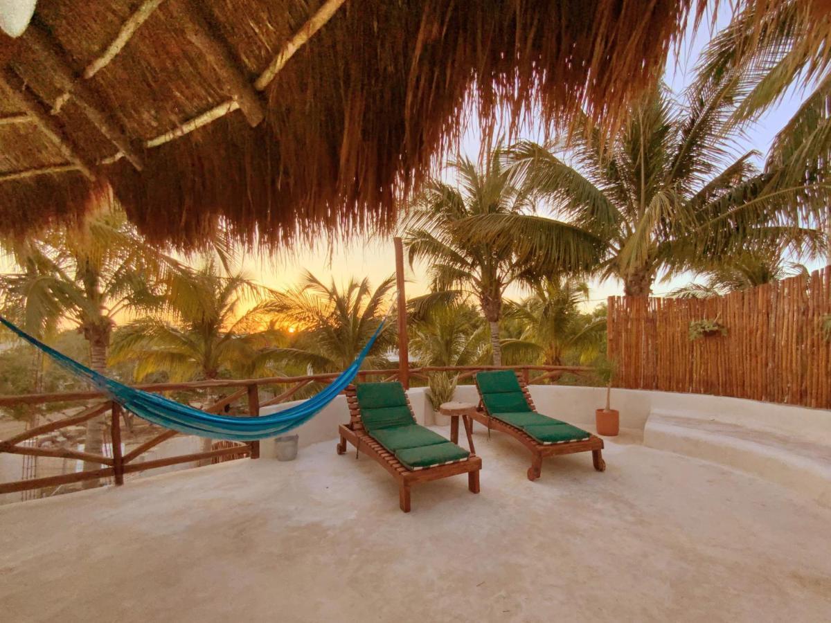 Casa Cacahuate Holbox-Casa Entera Con Jardin-Whole House With Garden Villa Buitenkant foto