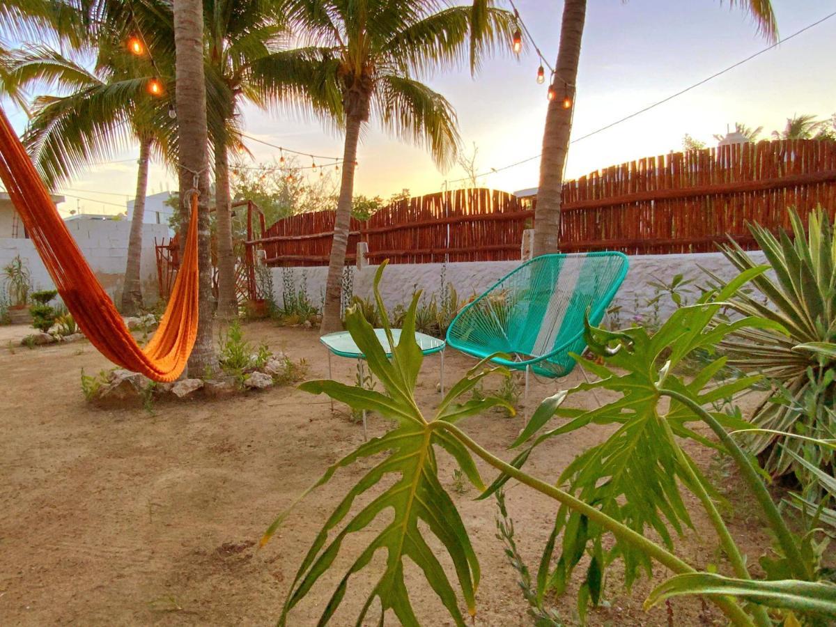 Casa Cacahuate Holbox-Casa Entera Con Jardin-Whole House With Garden Villa Buitenkant foto